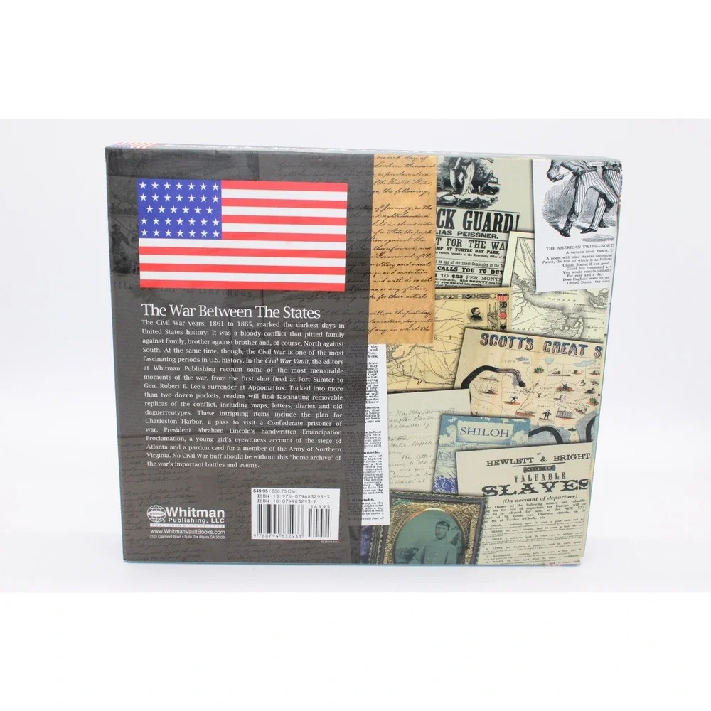 Civil War Vault: The War Between the States Whitman Publishing Hardcover &‎ case